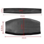 Universal PU Leather Headband Protective Cover, Curved 21x11x8.5cm, Curved 24.5x11x8.5cm, Rectangle 24.5x10cm – Bild 7