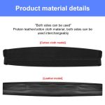 Universal PU Leather Headband Protective Cover, Curved 21x11x8.5cm, Curved 24.5x11x8.5cm, Rectangle 24.5x10cm – Bild 3