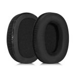 2pcs Sponge Earmuffs Replacement Earpads For Marshall Monitor, Ice Silk Cloth, Football Net