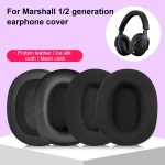 2pcs Sponge Earmuffs Replacement Earpads For Marshall Monitor, Ice Silk Cloth, Football Net – Bild 2