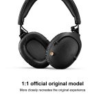 2pcs Sponge Earmuffs Replacement Earpads For Marshall Monitor, Ice Silk Cloth, Football Net – Bild 3