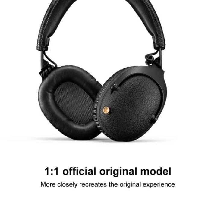 2pcs Sponge Earmuffs Replacement Earpads For Marshall Monitor, Ice Silk Cloth, Football Net – Bild 3