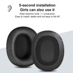 2pcs Sponge Earmuffs Replacement Earpads For Marshall Monitor, Ice Silk Cloth, Football Net – Bild 5