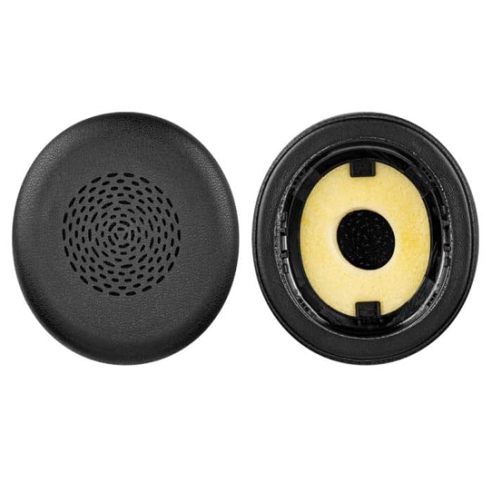 1 Pair Protein Leather Earpads For Jabra Evolve2 75, For Jabra Evolve2 75(Black), For Jabra Evolve2 75(Gold) – Bild 1