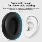 2pcs Protein Leather Earpads For SteelSeries Arctis Nova Wired Headphones, For SteelSeries Arctis Nova(Black) – Bild 5