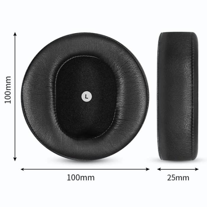 1 Pair Sponge Earmuffs Replacement Earpads For Audeze Maxwell, Protein Leather, Football Net – Bild 3