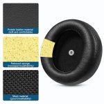 1 Pair Sponge Earmuffs Replacement Earpads For Audeze Maxwell, Protein Leather, Football Net – Bild 4
