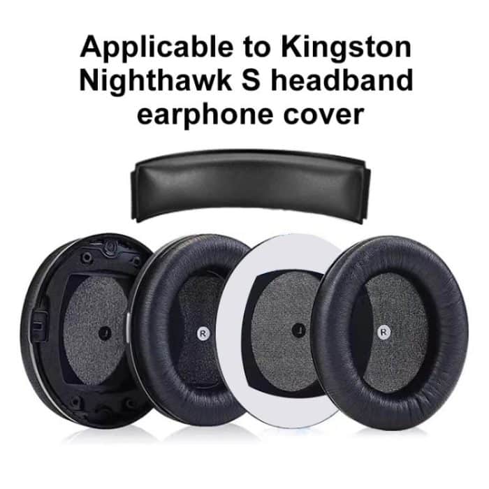 Sponge Earmuffs Replacement Earpads For Audeze Mobius, Protein Leather, Protein PU with Clip, Mesh Cloth with Clip, Protein PU Headband – Bild 2