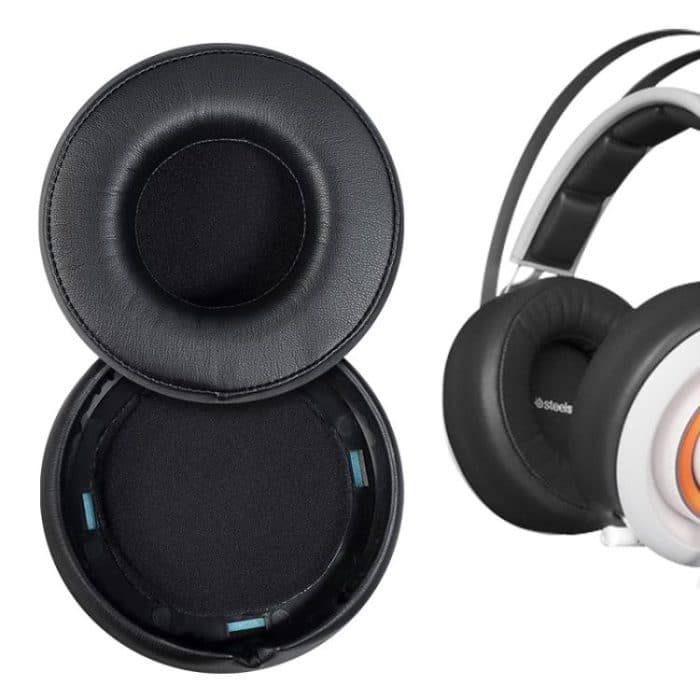 2pcs Protein Leather Earpads For SteelSeries Siberia 650, or SteelSeries Siberia 650(Black), For SteelSeries Siberia 650(White) – Bild 1