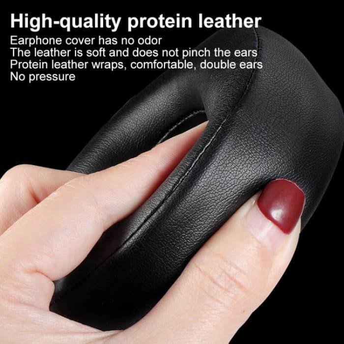 2pcs Protein Leather Earpads For SteelSeries Siberia 650, or SteelSeries Siberia 650(Black), For SteelSeries Siberia 650(White) – Bild 3