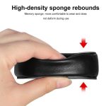 2pcs Magnetic Snap-on Lambskin Leather Earpads For Abyss Diana Phi / AB-1266, For Abyss Diana Phi / AB-1266(Black) – Bild 3