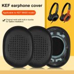 2pcs Snap-on Protein Leather Earpads For KEF M400, For KEF M400(Black) – Bild 2