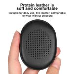 2pcs Snap-on Protein Leather Earpads For KEF M400, For KEF M400(Black) – Bild 3