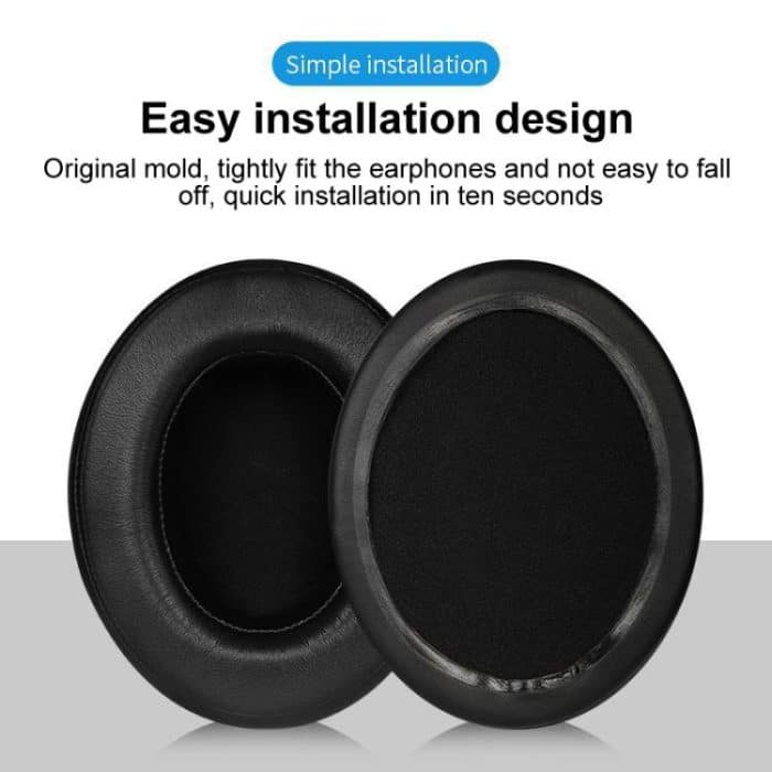 2pcs Insert Earpads For Xtrfy H1 / H2, Protein Leather, Net Fabric – Bild 3