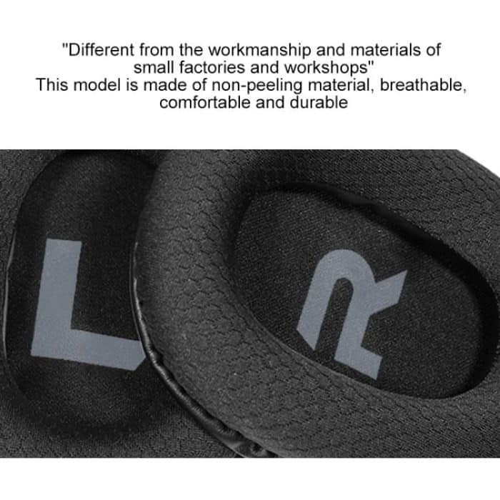 1 Pair Printing Insert Earpads For Somic G936N / G936, Protein Leather, Football Net Fabric – Bild 3