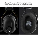 1 Pair Printing Insert Earpads For Somic G936N / G936, Protein Leather, Football Net Fabric – Bild 4