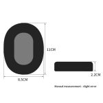 1 Pair Printing Insert Earpads For Somic G936N / G936, Protein Leather, Football Net Fabric – Bild 5