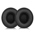1 Pair Protein Leather Replacement Earpads For Beats Solo3 / Solo2, Protein Leather For Beats Solo3