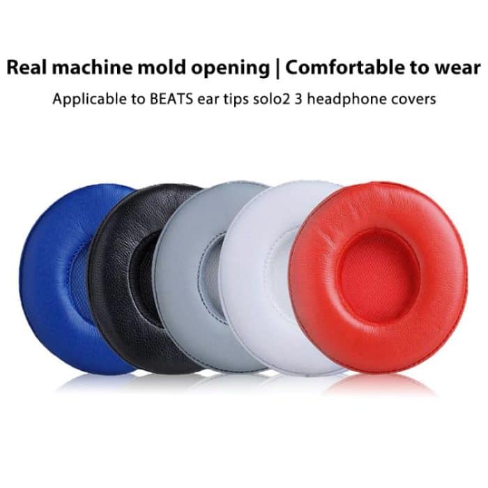 1 Pair Lambskin Replacement Earpads For Beats Solo3 / Solo2, Lambskin For Beats Solo3 – Bild 2