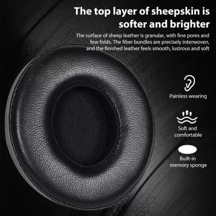 1 Pair Lambskin Replacement Earpads For Beats Solo3 / Solo2, Lambskin For Beats Solo3 – Bild 5