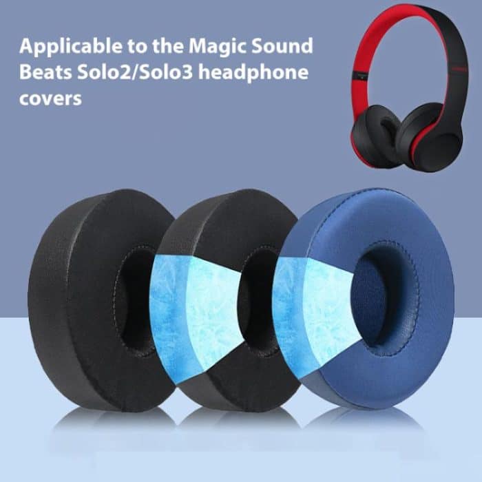 1 Pair Ice Feeling Gel Replacement Earpads For Beats Solo3 / Solo2, For Beats Solo3 / Solo2, Ice Feeling Gel For Beats Solo3, For Beats Solo3 – Bild 4
