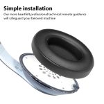 1 Pair Protein Leather Thickened 26mm Replacement Earpads For Beats Studio3 / 2, Protein Leather Thickened For Beats Studio3, Protein Leather Thickened For Beats Studio3 / 2 – Bild 3