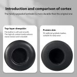 2pcs Lambskin Replacement Earpads For Beats Mixr, For Beats Mixr – Bild 4