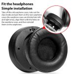 2pcs Protein Leather Replacement Earpads For EDIFIER G4 Pro, For EDIFIER G4 Pro – Bild 6