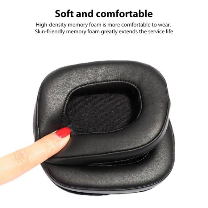 2pcs Protein Leather Replacement Earpads For EDIFIER H880, For EDIFIER H880 – Bild 4