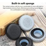 2pcs Protein Leather Replacement Earpads For EDIFIER H690 / W570BT / W670BT / H690P, For EDIFIER H690 – Bild 4