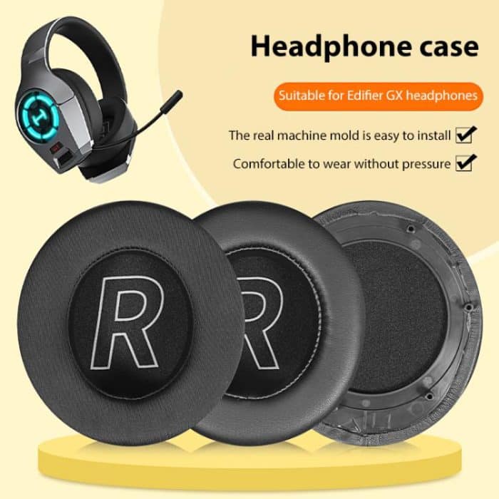 1 Pair Ice Silk Cloth Replacement Earpads For EDIFIER HECATE GX, Ice Silk Cloth For EDIFIER HECATE GX – Bild 2