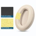 2pcs Protein Leather Replacement Earpads For EDIFIER MT6 Pro, For EDIFIER MT6 Pro(Champagne), For EDIFIER MT6 Pro, For EDIFIER MT6 Pro(Titanium) – Bild 3
