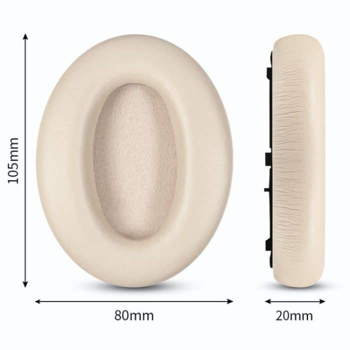 2pcs Protein Leather Replacement Earpads For EDIFIER MT6 Pro, For EDIFIER MT6 Pro(Champagne), For EDIFIER MT6 Pro, For EDIFIER MT6 Pro(Titanium) – Bild 4