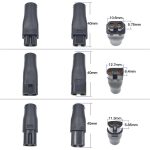 DC 5.5 x 2.1mm Female to Shaver Interface Charging Adapter Converter, 7pcs / Set, 8pcs / Set – Bild 6