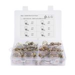 48 PCS Einstellbare Farbe Doppelverdrahtete Schlauchschellen aus verzinktem Eisen – Bild 2