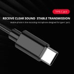 YELANGU MY2-C Typ-C-Schnittstelle Live-Übertragung Interview Mobiltelefon Einzelclip Lavalier-Mikrofon, Länge: 1,5 m – Bild 10