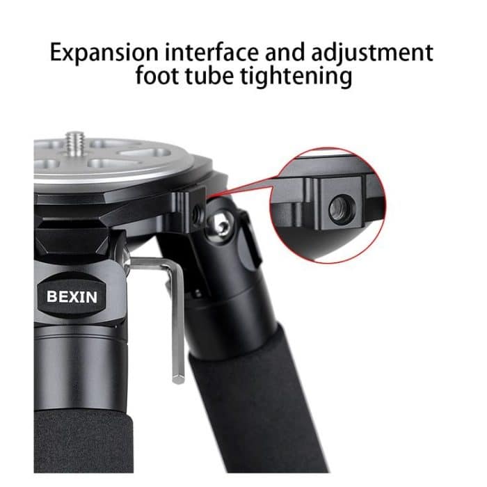 BEXIN ST424C Robuster Camcorder Photographisches Carbon-Stativ Großes Stativ, max – Bild 11