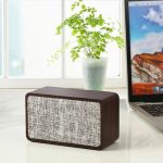 Q2 Doppellautsprecher Bluetooth-Lautsprecher aus Holz, Q2