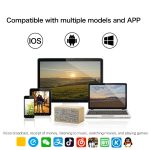 Q2 Doppellautsprecher Bluetooth-Lautsprecher aus Holz, Q2 – Bild 8