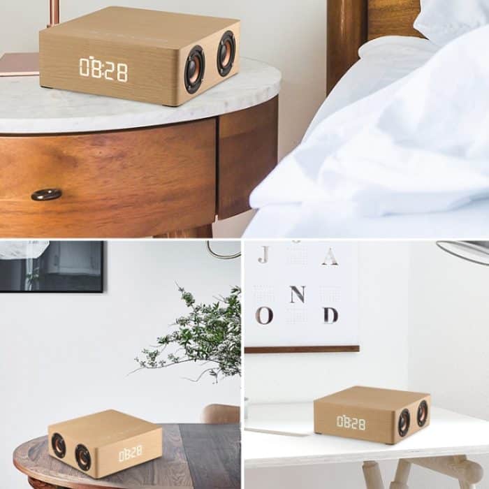 Q5 Bluetooth-Lautsprecher aus Holz, unterstützt TF-Karte und 3,5 mm AUX, Q5 – Bild 9