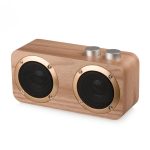 Q7 Subwoofer-Bluetooth-Lautsprecher aus Holz, unterstützt TF-Karte, U-Disk und 3,5-mm-AUX, Q7