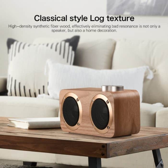Q7 Subwoofer-Bluetooth-Lautsprecher aus Holz, unterstützt TF-Karte, U-Disk und 3,5-mm-AUX, Q7 – Bild 13