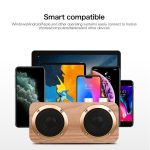 Q7 Subwoofer-Bluetooth-Lautsprecher aus Holz, unterstützt TF-Karte, U-Disk und 3,5-mm-AUX, Q7 – Bild 8