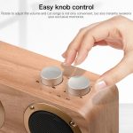 Q7 Subwoofer-Bluetooth-Lautsprecher aus Holz, unterstützt TF-Karte, U-Disk und 3,5-mm-AUX, Q7 – Bild 10