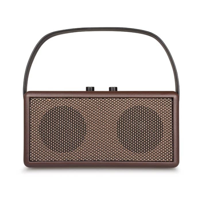 Tragbarer Subwoofer D30, Bluetooth 4.2-Lautsprecher aus Holz, unterstützt TF-Karte und 3,5-mm-AUX- und U-Disk-Wiedergabe – Bild 2