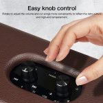 Tragbarer Subwoofer D30, Bluetooth 4.2-Lautsprecher aus Holz, unterstützt TF-Karte und 3,5-mm-AUX- und U-Disk-Wiedergabe – Bild 11