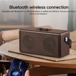 Tragbarer Subwoofer D30, Bluetooth 4.2-Lautsprecher aus Holz, unterstützt TF-Karte und 3,5-mm-AUX- und U-Disk-Wiedergabe – Bild 10