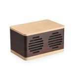D70 QI Standard-Subwoofer, Bluetooth 4.2-Lautsprecher aus Holz, unterstützt TF-Karte und 3,5 mm AUX, Yellow, Brown – Bild 13
