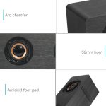 D90 Subwoofer, Bluetooth 4.2-Lautsprecher aus Holz mit Fernbedienung, unterstützt TF-Karte und 3,5-mm-AUX-Koaxialkabel, Glasfaser und U-Disk, D90+ Subwoofer – Bild 6