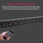 D90 Subwoofer, Bluetooth 4.2-Lautsprecher aus Holz mit Fernbedienung, unterstützt TF-Karte und 3,5-mm-AUX-Koaxialkabel, Glasfaser und U-Disk, D90+ Subwoofer – Bild 10